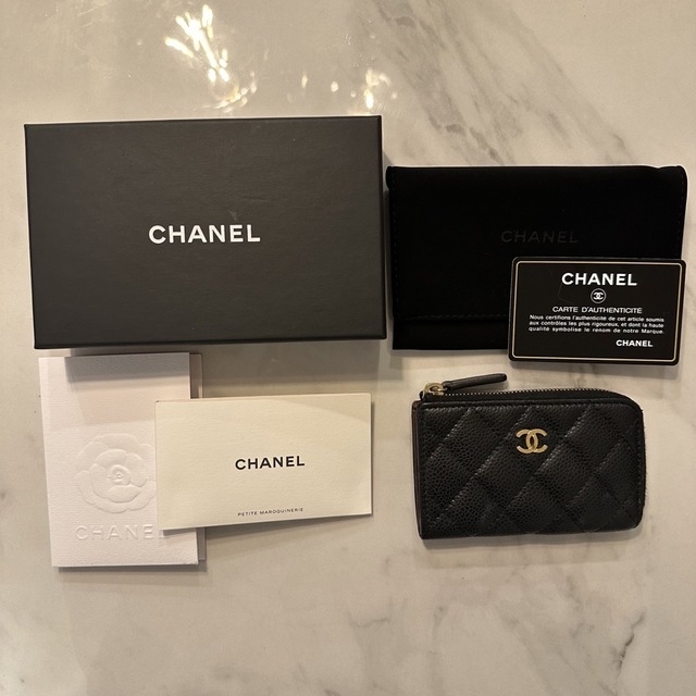 CHANEL(シャネル)のシャネル　キーケース　マトラッセ　キャビアスキン レディースのファッション小物(キーケース)の商品写真