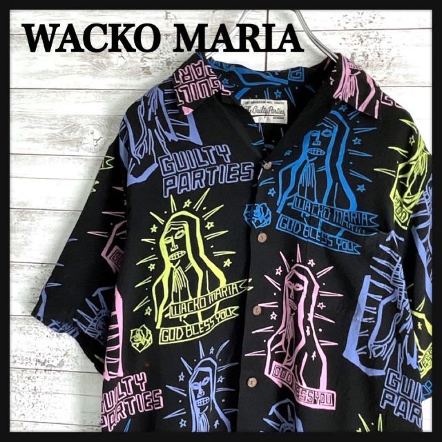 WACKO MARIA - 7302【希少デザイン】ワコマリア☆デザイン総柄