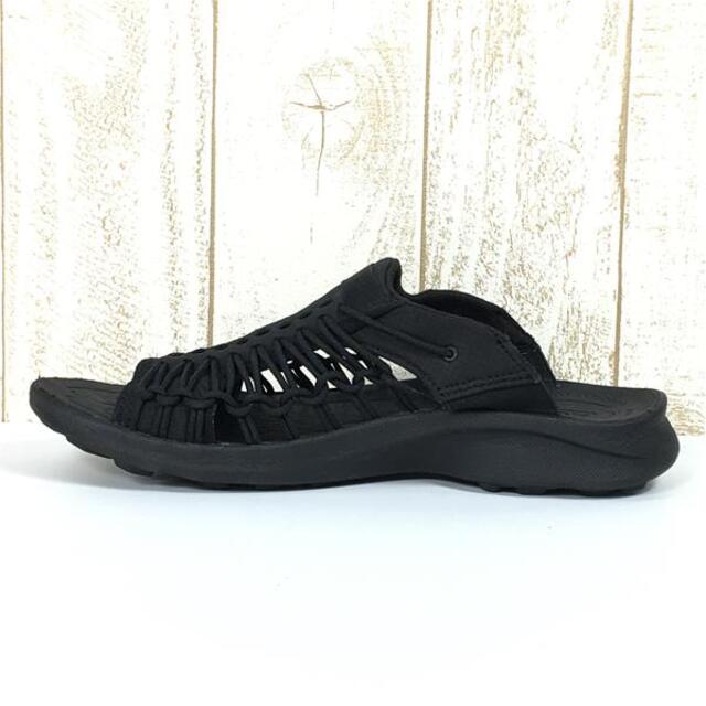 MENs 27.5cm キーン ユニーク スニーク スライド UNEEK SNK SLIDE サンダル KEEN 1024894 Black /  Black ブラック系