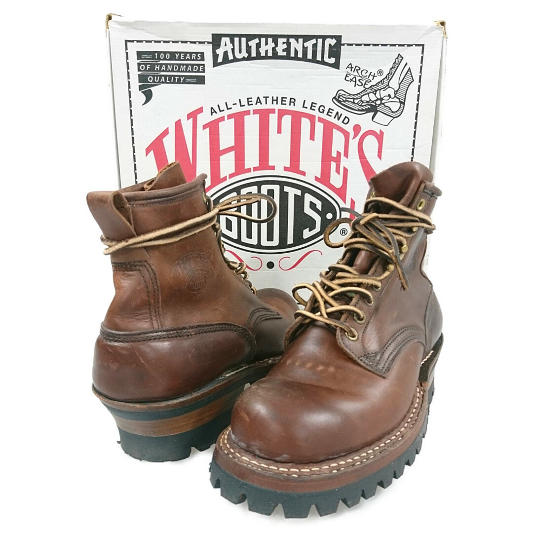 WHITE’S BOOTS ホワイツブーツ スモークジャンパー 350 クロムエクセル レースアップ ブーツ シューズ ブーツ 7E=25cm 正規品 / 30278