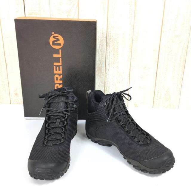 MENs 26.5cm  メレル カメレオン 8 ストーム ミッド ゴアテックス Chameleon 8 Storm Mid Gore-Tex トレッキングシューズ MERRELL J034087 ブラック系