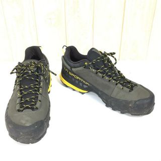 MENs 28.5cm  スポルティバ トラバース X5 ロー ゴアテックス TX5 LOW GTX アプローチシューズ トレッキングシューズ SPORTIVA 24T 900100 Carbon / Yellow チャコール系