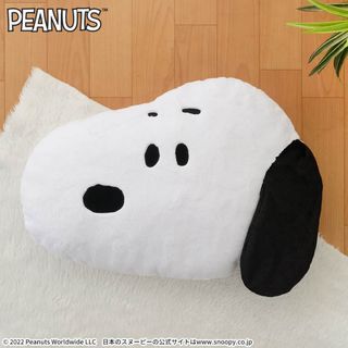 スヌーピー(SNOOPY)のスヌーピーSNOOPY™️プレミアムフェイスクッション(クッション)