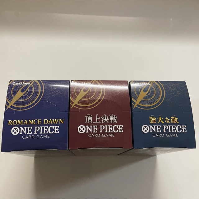 ONE PIECE(ワンピース)のワンピース カードゲーム セット売り テープ付き ロマンスドーン エンタメ/ホビーのトレーディングカード(Box/デッキ/パック)の商品写真