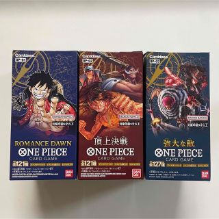 ワンピース(ONE PIECE)のワンピース カードゲーム セット売り テープ付き ロマンスドーン(Box/デッキ/パック)