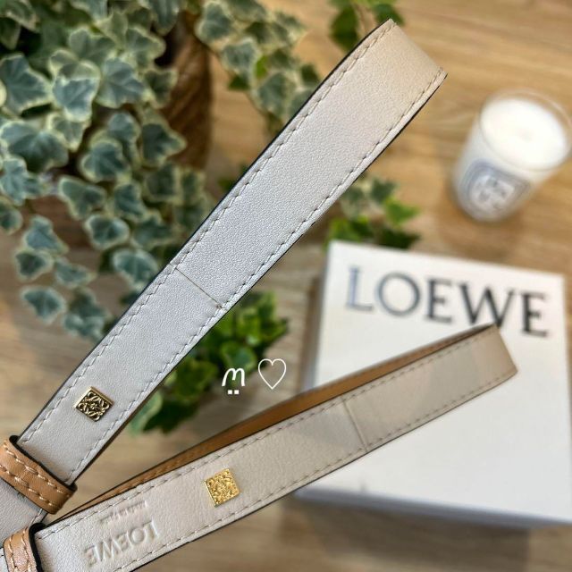 LOEWE ロエベ シンブレイデッドストラップ 編み込みショルダー