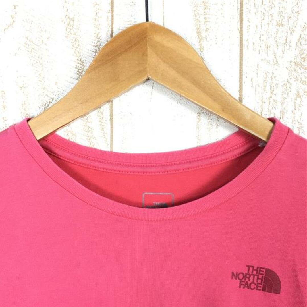 THE NORTH FACE(ザノースフェイス)のWOMENs S  ノースフェイス バーティカル ロゴ Tシャツ Vertical Logo T-Shirt NORTH FACE NTW3140Z ピンク系 レディースのファッション小物(その他)の商品写真