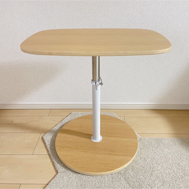 MUJI (無印良品)(ムジルシリョウヒン)の無印良品サイドテーブル インテリア/住まい/日用品の机/テーブル(コーヒーテーブル/サイドテーブル)の商品写真