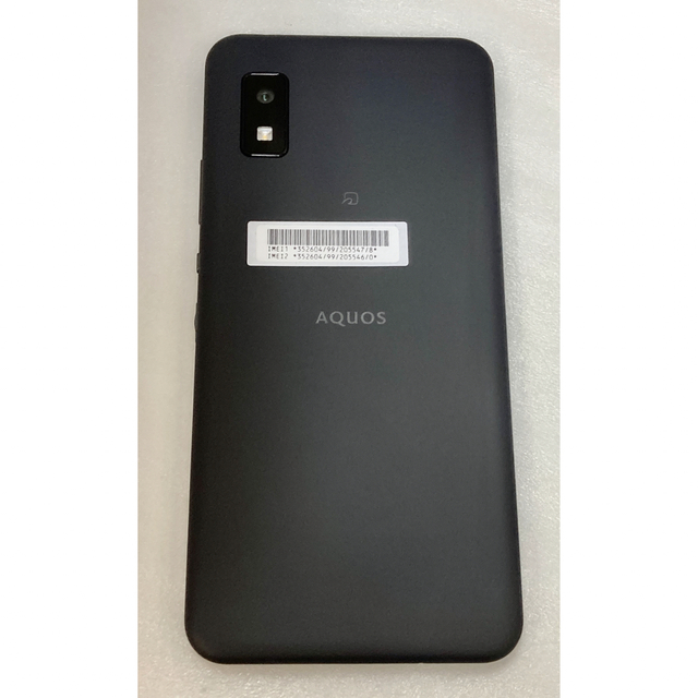 AQUOS(アクオス)のAQUOS wish2 チャコール 64 GB Y!mobile ワイモバイル スマホ/家電/カメラのスマートフォン/携帯電話(スマートフォン本体)の商品写真