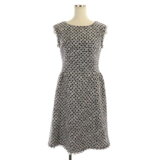 ルネ(René)のルネ × TISSUE Tweed Dress ワンピース 34 6116070(ひざ丈ワンピース)