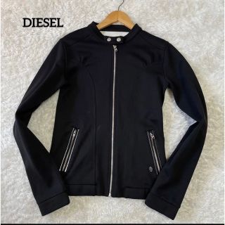 ディーゼル(DIESEL)のDIESEL ディーゼル　ブルゾン　ジャケット　ブラック　コットン　Mサイズ(ブルゾン)