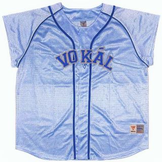 ヴォカル(VOKAL)のVOKAL ボーカル ショートスリーブ ベースボールシャツ スカイ XXXL(シャツ)