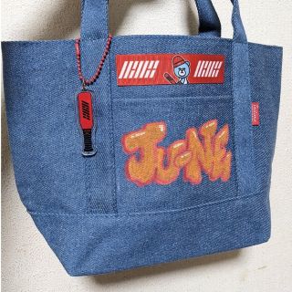 アイコン(iKON)の❤iKON JUNE ペイントバッグ💗ジュネ KRUNK トートバッグ(トートバッグ)