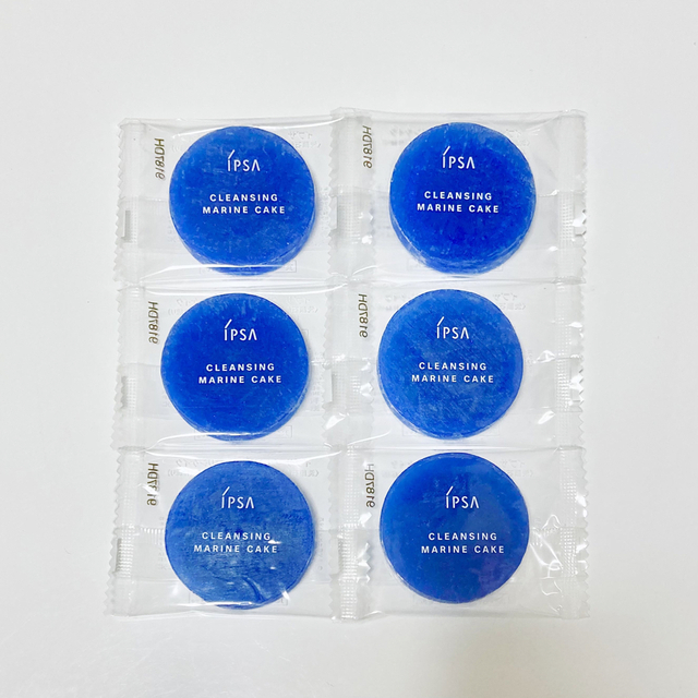 IPSA(イプサ)のイプサ クレンジングマリンケイク 新品 石鹸 6個セット ミニサイズ 洗顔石鹸 コスメ/美容のスキンケア/基礎化粧品(洗顔料)の商品写真