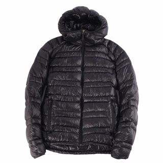 セオリー(theory)の美品 ザノースフェイス THE NORTH FACE ジャケット ブルゾン FLASH HOODIE ダウンジャケット ND91500Z アウター メンズ XL ブラック(その他)