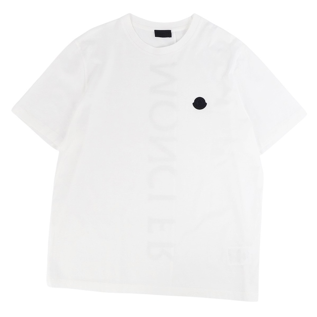 MONCLER モンクレール Tシャツ トップス 半袖 ホワイト メンズ