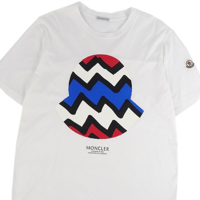 ★ MONCLER★Tシャツ MAGLIA ビック LOGO 男女兼用 新品 L