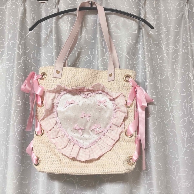 Swankiss(スワンキス)のSG picnic heart BAG レディースのバッグ(トートバッグ)の商品写真