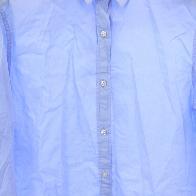 BABYLONE(バビロン)のバビロン シャツ オーバーサイズ 長袖 F ライトブルー /AO ■OS レディースのトップス(シャツ/ブラウス(長袖/七分))の商品写真