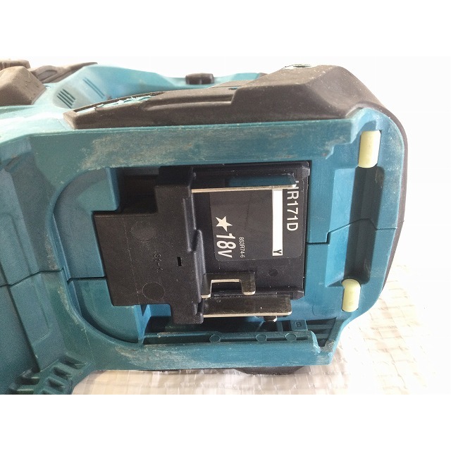 ☆品☆ makita マキタ 18V 17mm 充電式ハンマドリル HR171D 本体のみ青/ブルー SDSプラスシャンク 68208