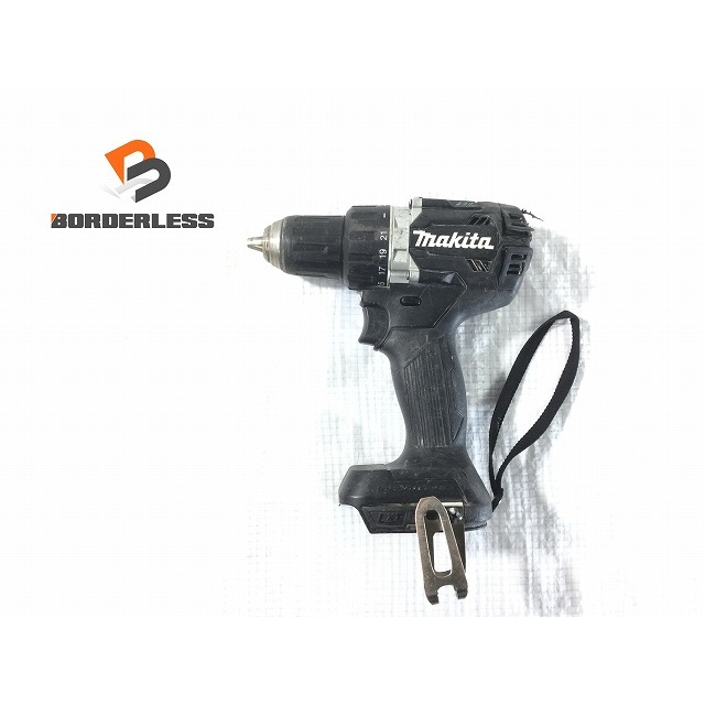 ☆品☆ makita マキタ 18V 充電式ドライバドリル DF484D 青/ブルー 本体のみ ドライバードリル ドリルドライバー 68209バイク