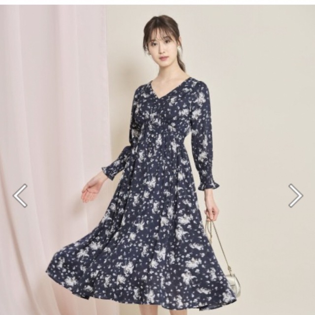 TOCCO closet(トッコクローゼット)のtocco closet 花柄 ワンピース レディースのワンピース(ひざ丈ワンピース)の商品写真