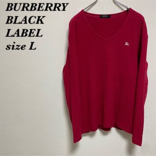 バーバリーブラックレーベル(BURBERRY BLACK LABEL)の【BURBERRY BLACK LABEL】バーバリー ロンT お洒落(Tシャツ/カットソー(七分/長袖))