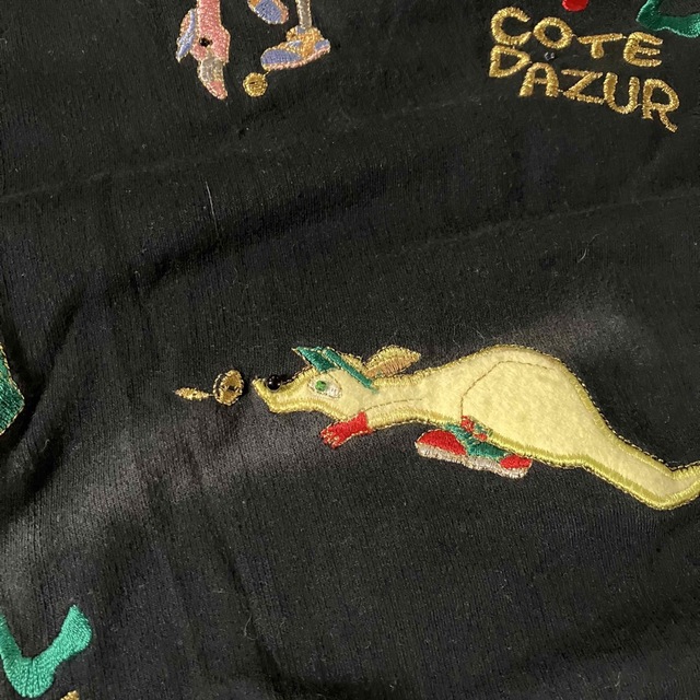 南仏ブランドH·L 刺繍ワッペンがいっぱい アニマルファンキーなスウェットの通販 by ココ@セール中 アッシェルH·L トレーナー