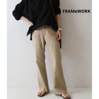 フレームワーク(FRAMeWORK)の美品♡■FRAMeWORK■DENIM ストレートフレアパンツ(デニム/ジーンズ)