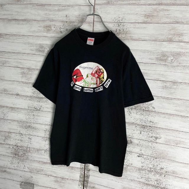 7356 【入手困難】シュプリーム☆ビッグロゴ定番カラー人気デザインtシャツ美品
