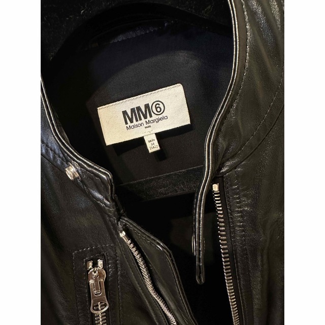 MM6 Maison Margiela レザージャケット 5ZIP