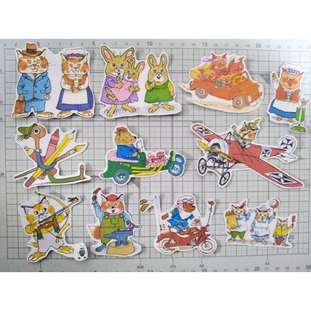 ハンドメイド ステッカー シール 動物 アニマルの通販 by ドビー|ラクマ