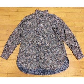 エンジニアードガーメンツ(Engineered Garments)のENGINEERED GARMENTSペイズリー柄19CENTURYシャツM～L(シャツ)