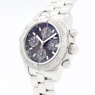 ブライトリング BREITLING A13340 スーパーオーシャン クロノグラフ デイデイト 自動巻き メンズ 良品 _775576