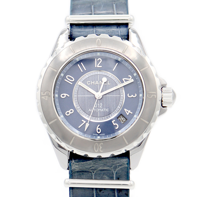 CHANEL - 内部点検済 CHANEL シャネル J12 G.10 38mm H4338 青 CHANEL - 内部点検済 CHANEL シャネル J12 G.10 38mm H4338 青