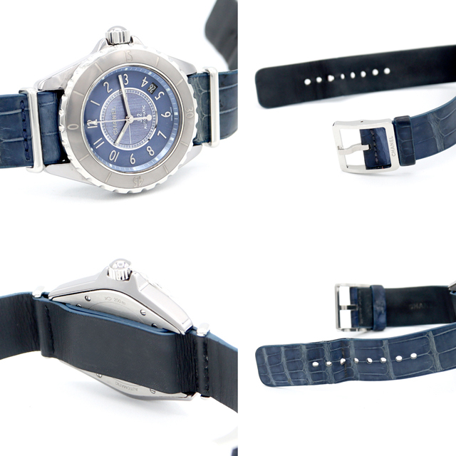 CHANEL - 内部点検済 CHANEL シャネル J12 G.10 38mm H4338 青 CHANEL - 内部点検済 CHANEL シャネル J12 G.10 38mm H4338 青