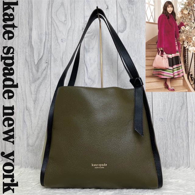 極美品☆ケイトスペード kate spade NEW YORK ハンドバッグ-