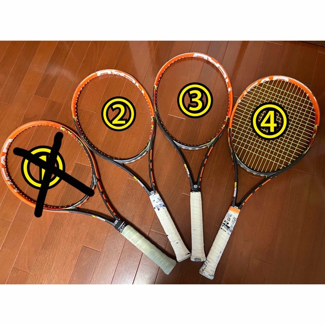 head radical pro テニスラケット3本セット