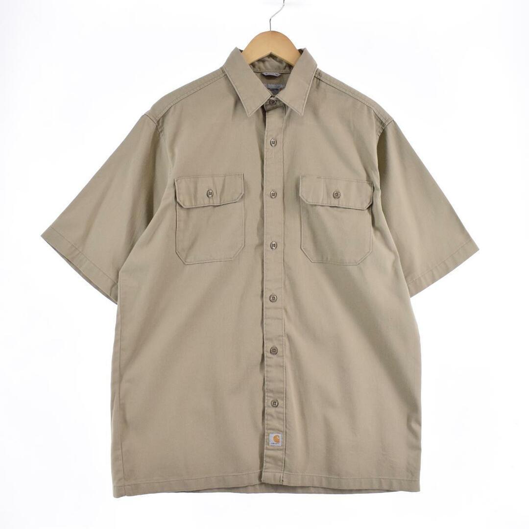 カーハート Carhartt RELAXED FIT 半袖 ワークシャツ メンズXL /eaa322969