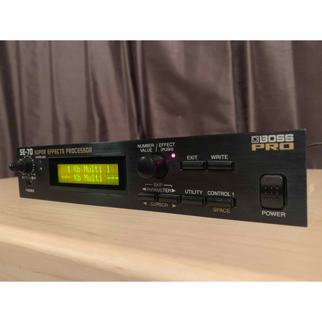 BOSS - BOSS ボス SE-50 純正アダプター付き ハーフラック BOSS - BOSS ボス SE-50 純正アダプター付き ハーフラック