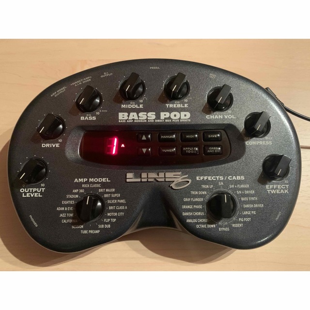 【希少品】Line6 BASS POD  ライン6 ベースポッド