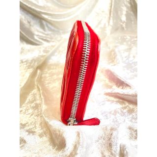 PRADA - プラダ PRADA ラウンドファスナー長財布 レッド 2ランク上の