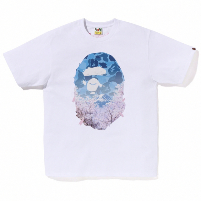 ● SAKURA PHOTO APE HEAD TEE ●Tシャツ/カットソー(半袖/袖なし)