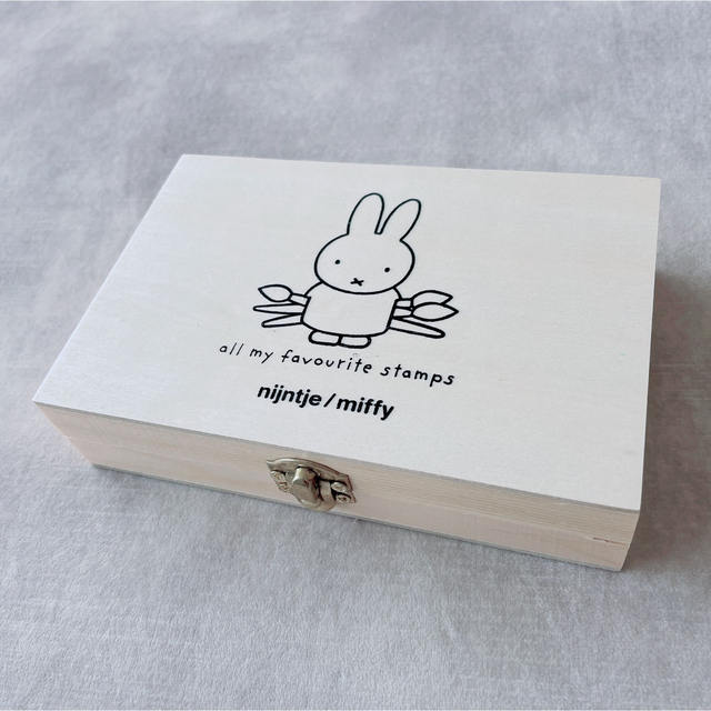miffy【日本未販売】36個入 木製 ミッフィー スタンプBOX