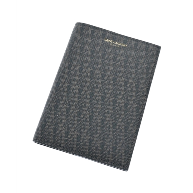 Saint Laurent Paris 小物類(その他) - 茶x黒(総柄) 【古着】【中古