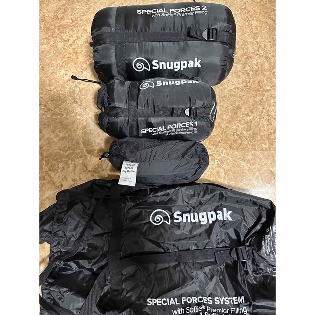 Snugpak 寝袋 2本セット スペシャルフォース コンプリートシステム