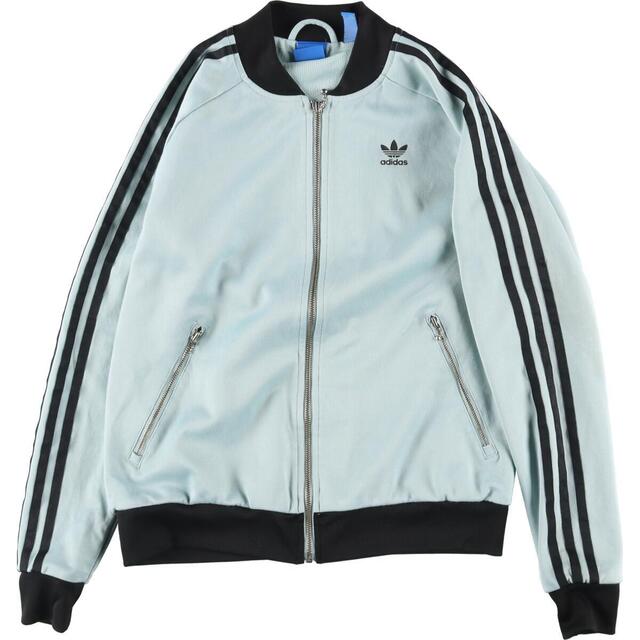 アディダス adidas ORIGINALS オリジナルス バックロゴ ジャージ トラックジャケット レディースM /eaa321071