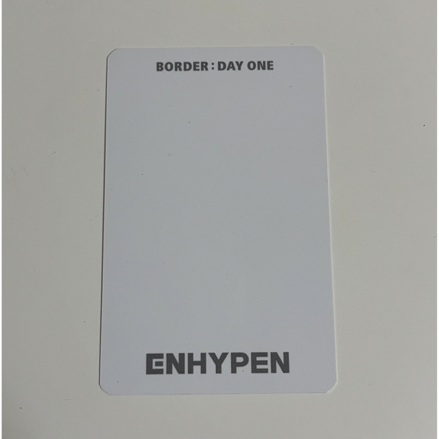 ENHYPEN ソンフン メンバー個別ヨントン トレカ