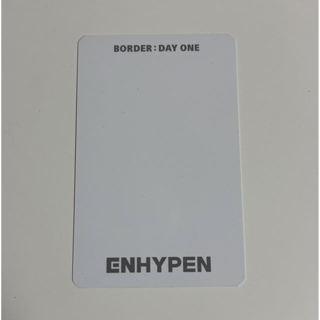 ENHYPEN(エンハイプン)のENHYPEN 個別オンライン電話 日本ヨントン　ジョンウォン エンタメ/ホビーのCD(K-POP/アジア)の商品写真