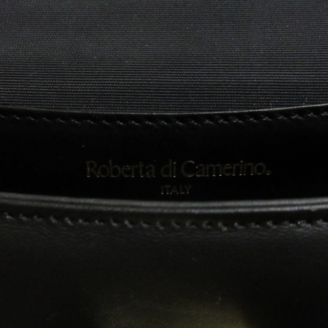 ROBERTA DI CAMERINO(ロベルタディカメリーノ)のロベルタディカメリーノ ハンドバッグ ゴールド金具 皮革 レザー ブラック 鞄 レディースのバッグ(トートバッグ)の商品写真